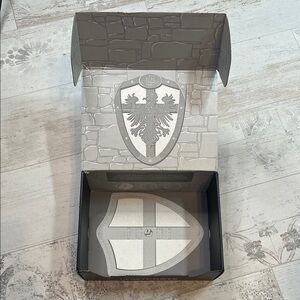 Loot Crate Gray Shield Empty Box Crate Craft